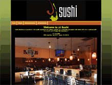 Tablet Screenshot of jjsushisparks.com